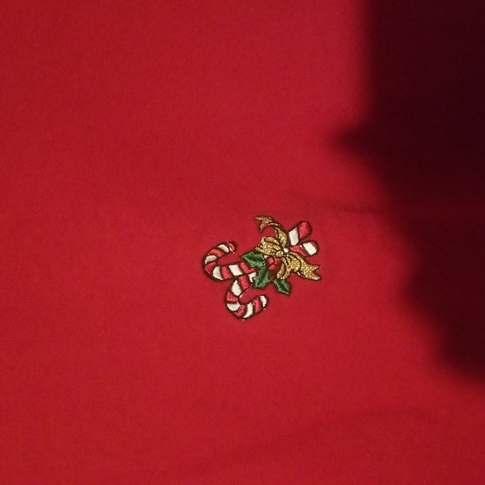 Christmas Candy Canes Sweatshirt.